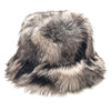 Chapeau Seau Polyester Bord Plat Hiver