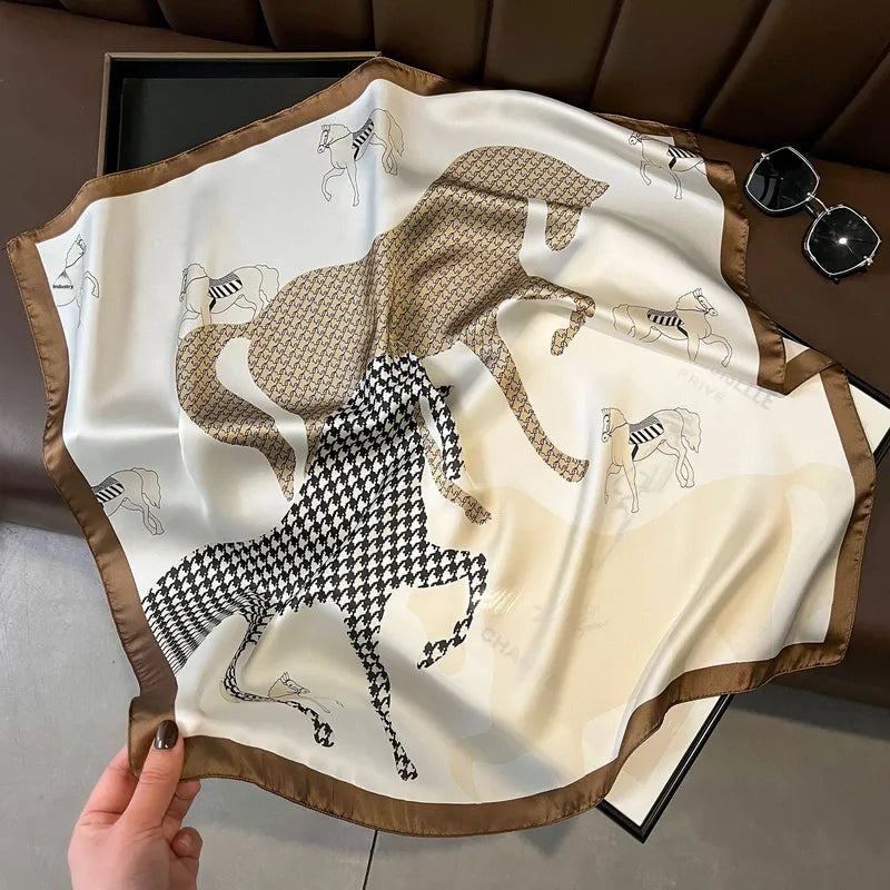 Foulard Satin Élégant