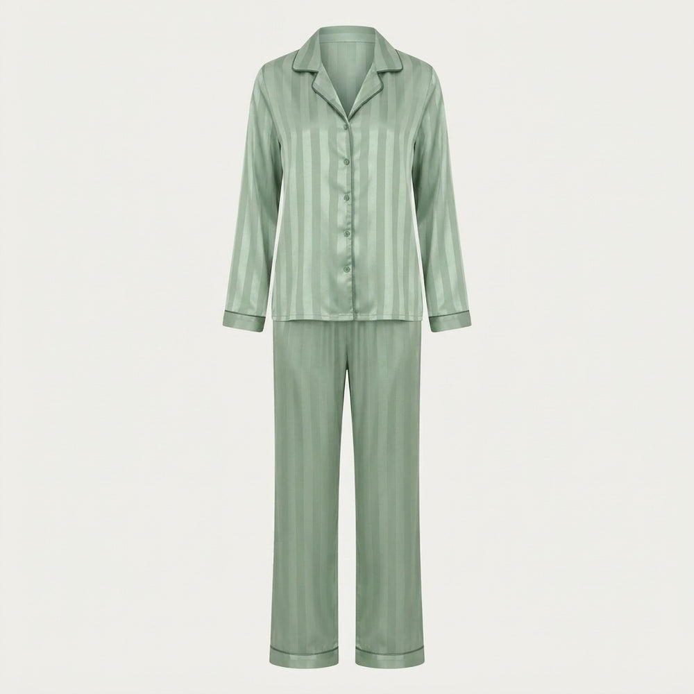 Pyjama Satin Rayé