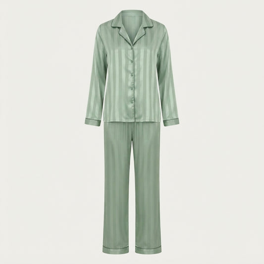 Pyjama Satin Rayé