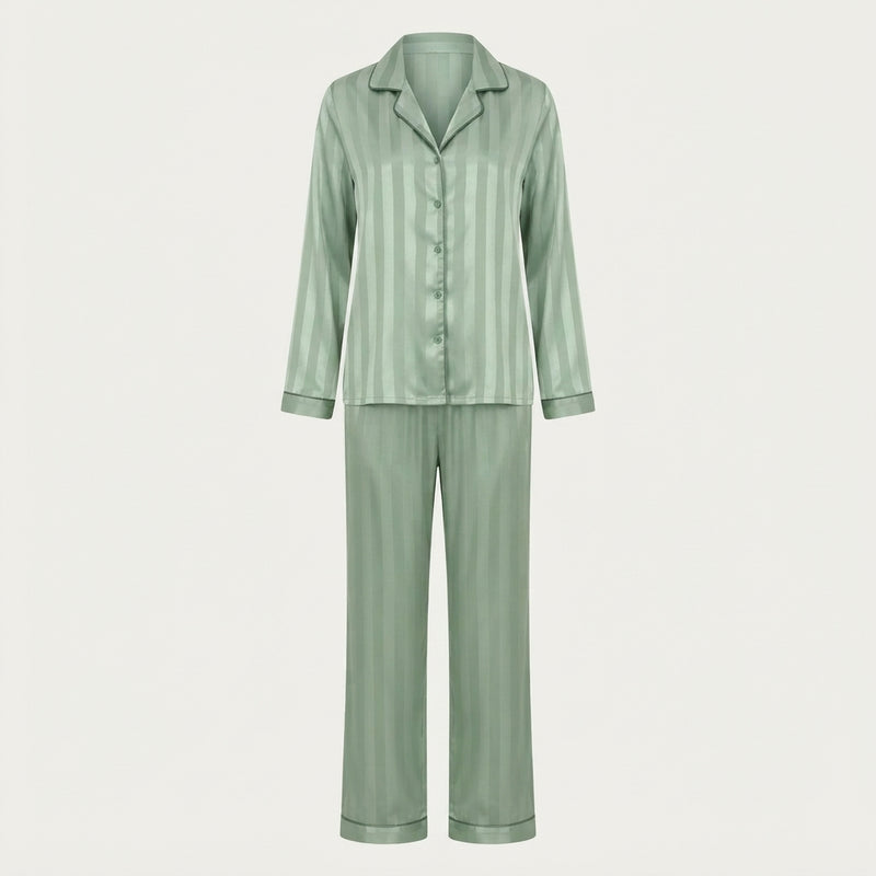 Pyjama Satin Rayé