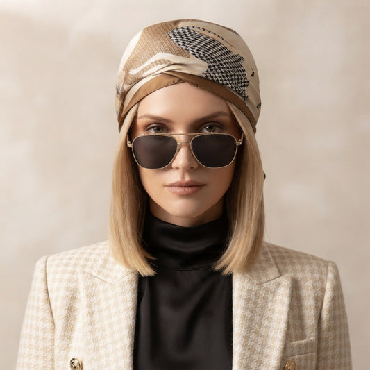 Foulard Satin Élégant