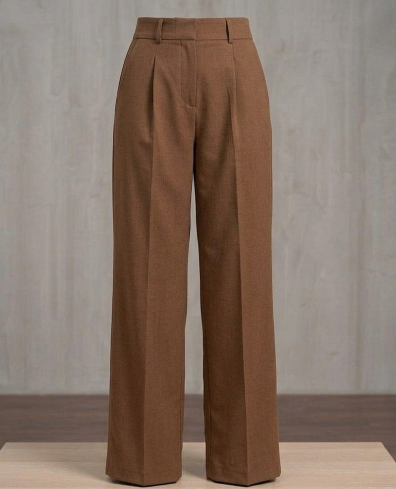 Pantalon  Brun