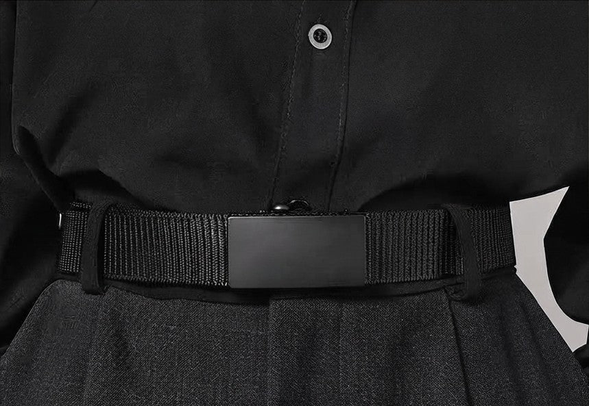 Ceinture Tressée Nylon Boucle Automatique