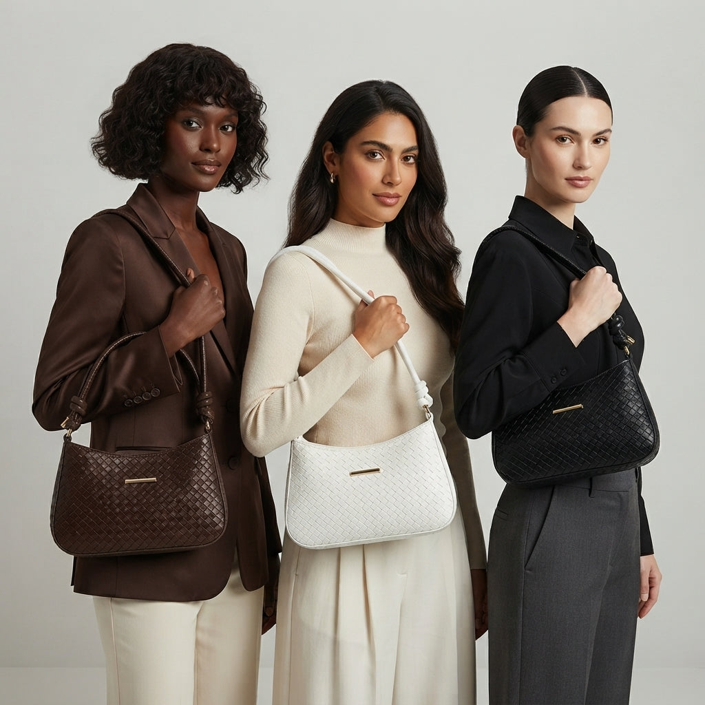 Sac Carré PU Bandoulière