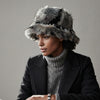 Chapeau Seau Polyester Bord Plat Hiver