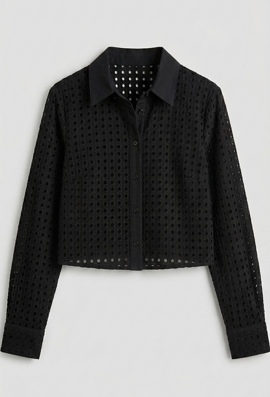 Chemise Noir Karma