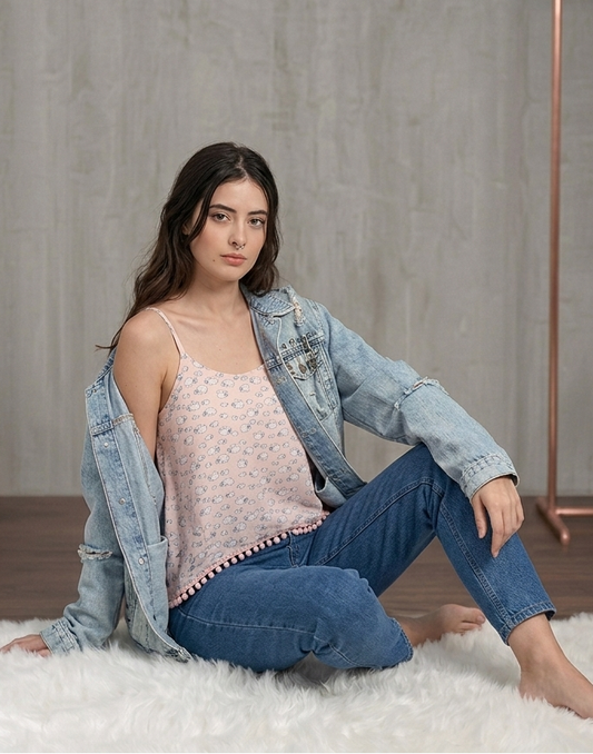 Pompon Top
