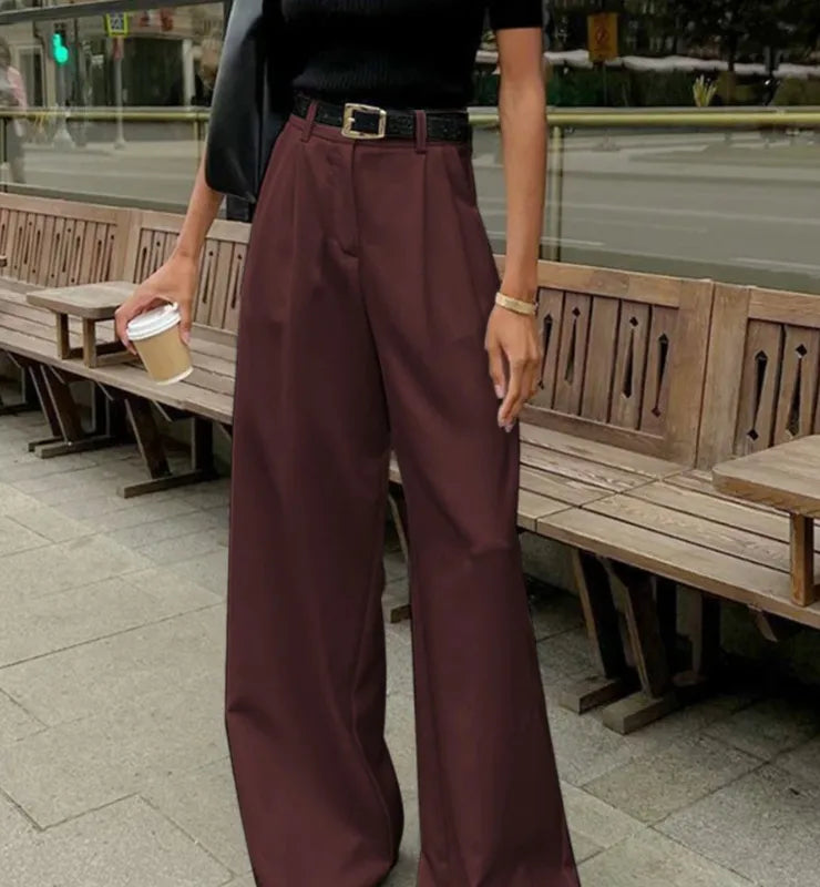 Pantalon Large Palazzo