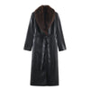 Manteau Veste Similicuir